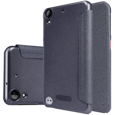 HTC Desire 530 „Nillkin“ Sparkle atvēramais pelēks maciņš / Vacins.lv