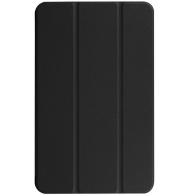 Samsung Galaxy Tab A 10.1 2016 (T580, T585) atverčiamas juodas odinis dėklas - knygutė / Priedai.lt
