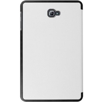 Samsung Galaxy Tab A 10.1 2016 (T580, T585) atvēramais balts maciņš / Vacins.lv