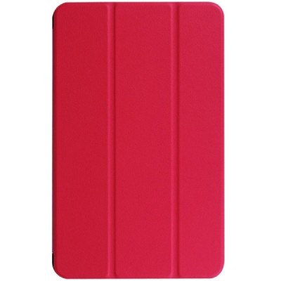 Samsung Galaxy Tab A 10.1 2016 (T580, T585) atverčiamas raudonas odinis dėklas - knygutė / Priedai.lt