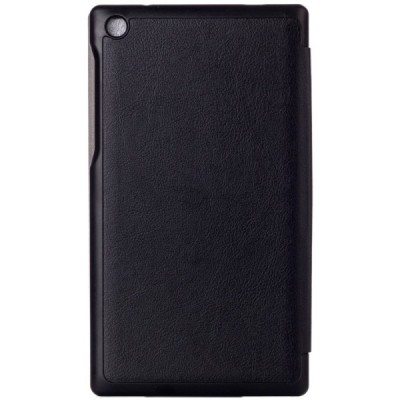 Lenovo Tab2 A7-30 atvēramais melns maciņš / Vacins.lv