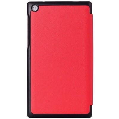 Lenovo Tab2 A7-30 atvēramais sarkans maciņš / Vacins.lv