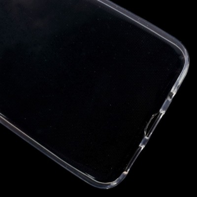 HTC 10 (M10 Lifestyle) skaidrus (permatomas) kieto silikono TPU ploniausias pasaulyje bespalvis dėklas / Priedai.lt