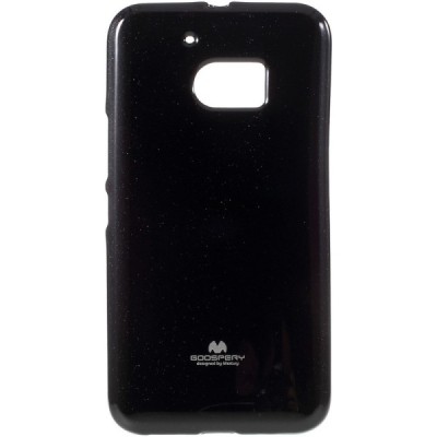 HTC 10 (M10 Lifestyle) Mercury melns cieta silikona (TPU) apvalks / vacins.lv