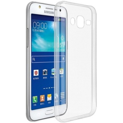 Samsung Galaxy J3 2016 dzidrs (caurspīdīgs) cieta silikona TPU pasaulē planākais apvalks / Vacins.lv