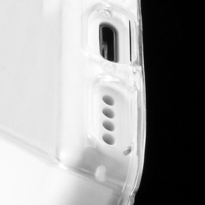 Skaidrus matinis silikoninis Apple iPhone 5C dėklas (dėkliukas) / Priedai.lt