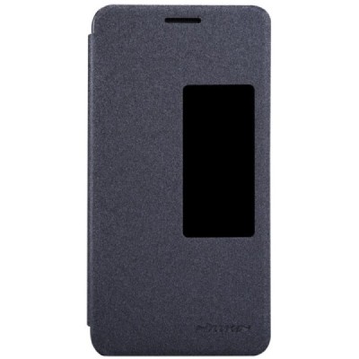 Huawei Honor 6 „Nillkin“ Sparkle atvēramais pelēks maciņš / Vacins.lv
