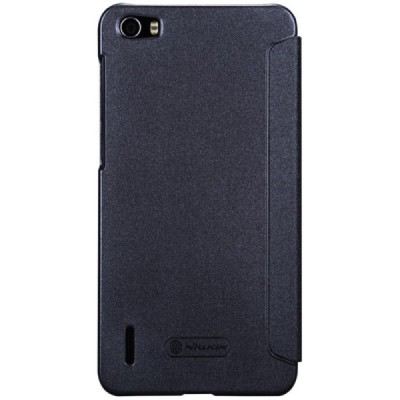 Huawei Honor 6 „Nillkin“ Sparkle atvēramais pelēks maciņš / Vacins.lv