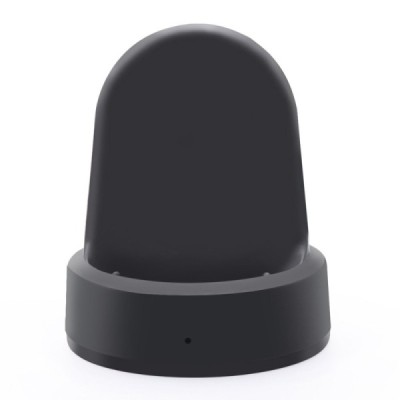 „ITian“ juodas belaidis išmaniojo laikrodžio įkroviklis (dokas) (Qi standartas) - stovas, laikiklis / Priedai.lt