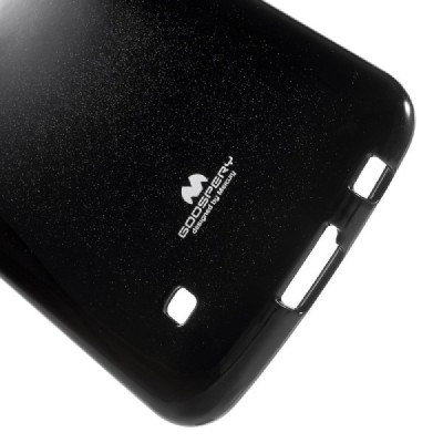 LG K10 ir K420N Mercury melns cieta silikona (TPU) apvalks / vacins.lv