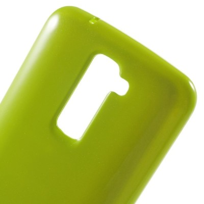 LG K10 ir K420N Mercury zaļa cieta silikona (TPU) apvalks / Vacins.lv