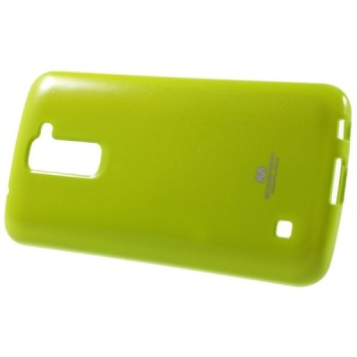 LG K10 ir K420N Mercury zaļa cieta silikona (TPU) apvalks / Vacins.lv