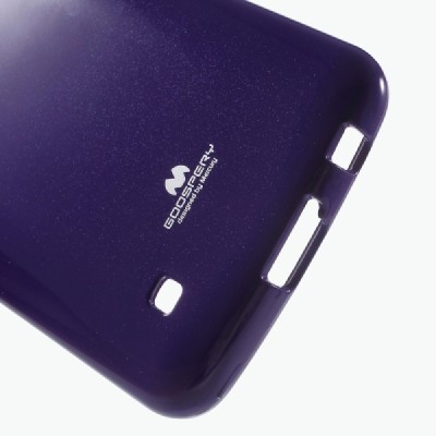 LG K10 (K420N) violetinė Mercury kieto silikono (TPU) dėklas - nugarėlė / Priedai.lt