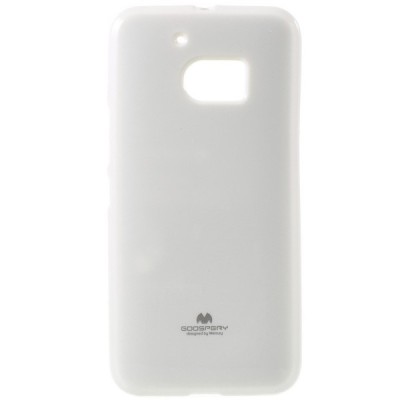 HTC 10 (M10 Lifestyle) Mercury balts cieta silikona (TPU) apvalks / vacins.lv