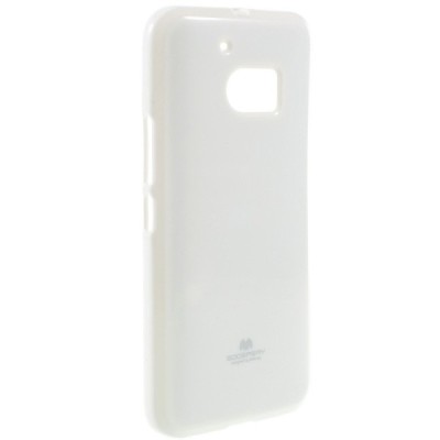 HTC 10 (M10 Lifestyle) baltas Mercury kieto silikono (TPU) dėklas - nugarėlė / Priedai.lt