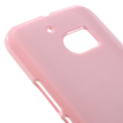 HTC 10 (M10 Lifestyle) šviesiai rožinis Mercury kieto silikono (TPU) dėklas - nugarėlė / Priedai.lt