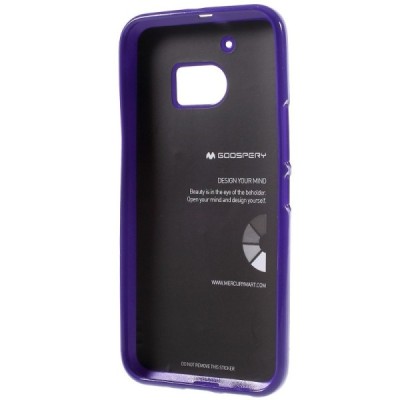 HTC 10 (M10 Lifestyle) violetinis Mercury kieto silikono (TPU) dėklas - nugarėlė / Priedai.lt