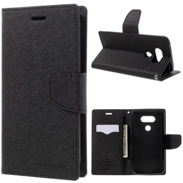 „Mercury“ atverčiamas dėklas - juodas (G5 / G5 SE)