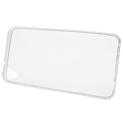 HTC Desire 825 dzidrs (caurspīdīgs) cieta silikona TPU pasaulē planākais apvalks / Vacins.lv