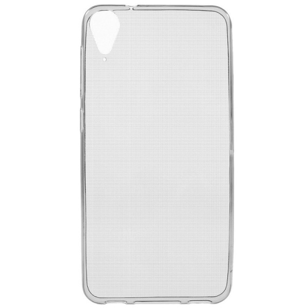 Planākais TPU dzidrs apvalks - pelēks (Desire 825)