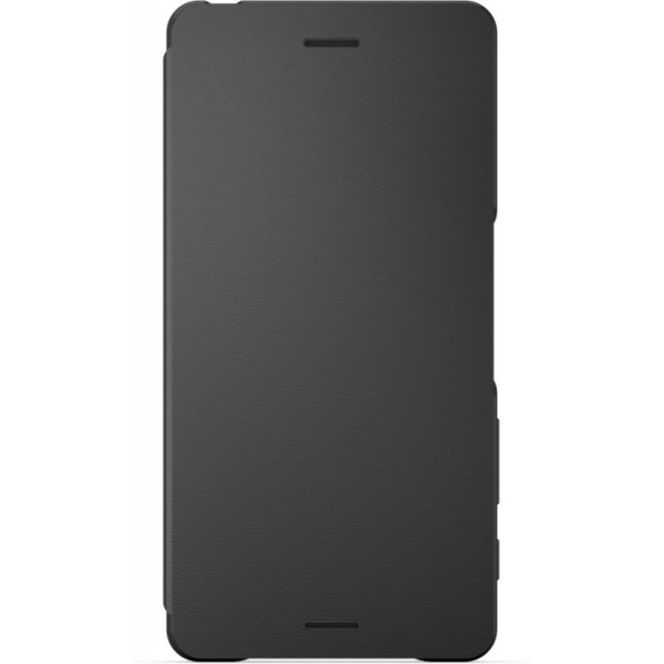 „Sony“ Style Cover Flip atverčiamas dėklas - juodas (Xperia X)