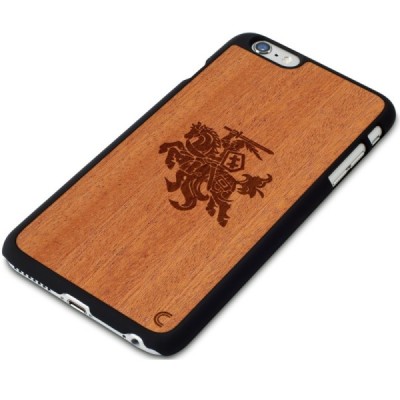 Apple iPhone 6 Plus (6s Plus) „Crafted Cover“ Vytis dabīga koka telefona apvalks / Vacins.lv
