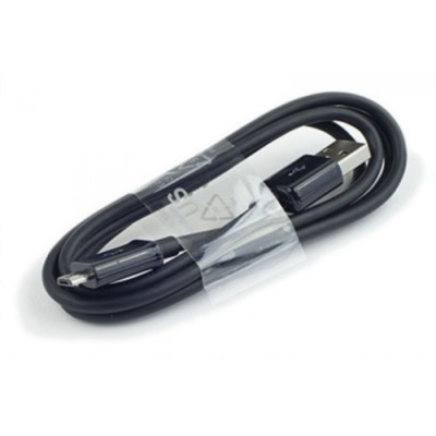 Samsung micro usb melns vads 1,5 m (origināls) (ECB-DU4EBE) / Vacins.lv