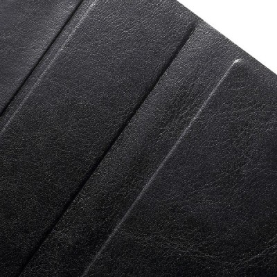 HTC Desire 825 atvēramais ādas melns maciņš (maks) / Vacins.lv