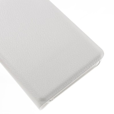 Samsung Galaxy J3 2016 (J320) baltas odinis atverčiamas Smart Wallet dėklas - piniginė / Priedai.lt