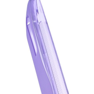 LG K8 (K350N) kieto silikono TPU violetinis dėklas - nugarėlė / Priedai.lt