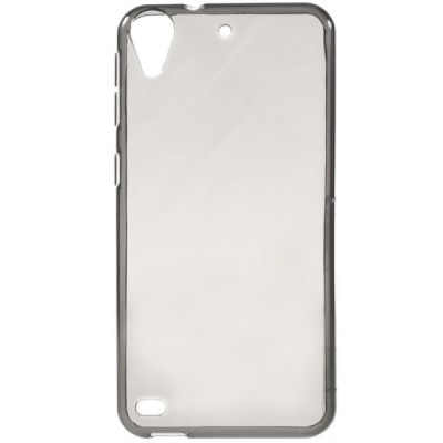 HTC Desire 530 kieto silikono TPU skaidrus pilkas dėklas - nugarėlė / Priedai.lt