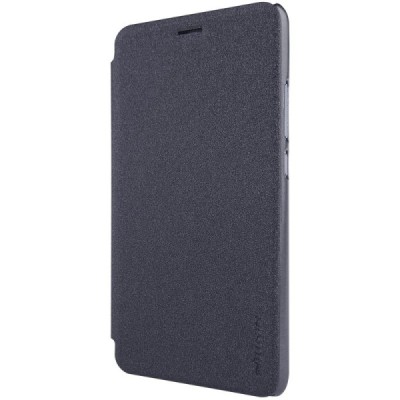 Huawei Honor 5c (Honor 7 Lite) pilkas odinis atverčiamas Nillkin Sparkle dėklas - knygutė / Priedai.lt