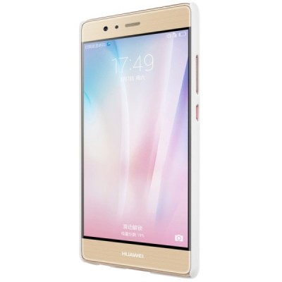 Huawei P9 Nillkin Frosted Shield balts plastmasas apvalks + ekrāna aizsargplēve / Vacins.lv
