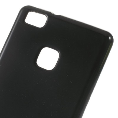 Huawei P9 lite juodas Mercury kieto silikono (TPU) dėklas - nugarėlė / Priedai.lt