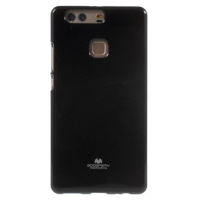 Huawei P9 Plus juodas Mercury kieto silikono (TPU) dėklas - nugarėlė / Priedai.lt