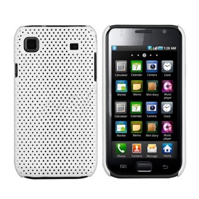 Samsung Galaxy S i9000 tīkliņa formas balts apvalks / Vacins.lv