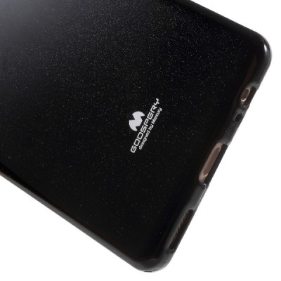 Huawei P9 Plus juodas Mercury kieto silikono (TPU) dėklas - nugarėlė / Priedai.lt