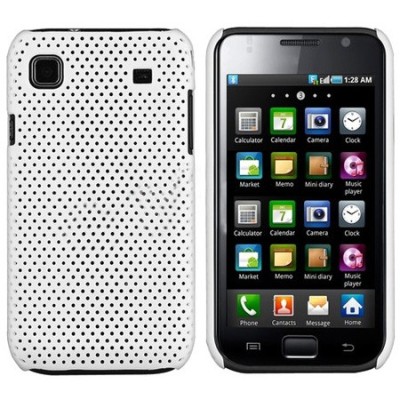Samsung Galaxy S i9000 tīkliņa formas balts apvalks / Vacins.lv