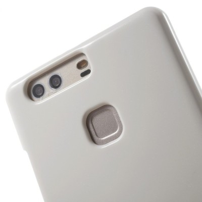 P9 Plus Mercury balts cieta silikona (TPU) apvalks / vacins.lv