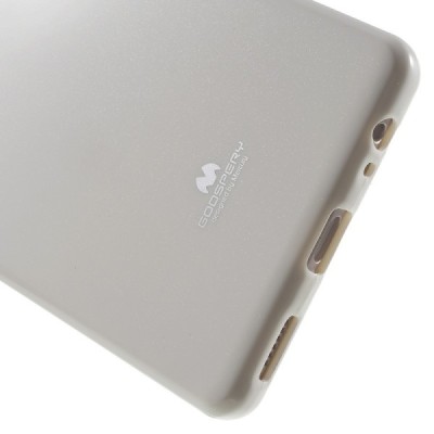 P9 Plus Mercury balts cieta silikona (TPU) apvalks / vacins.lv