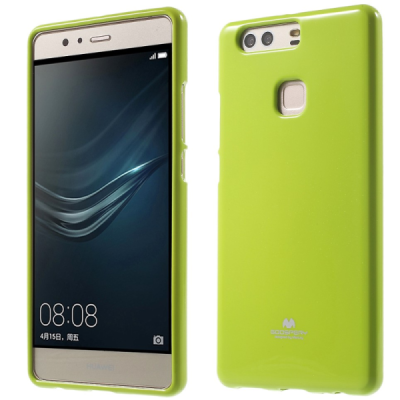 Huawei P9 Plus žalias Mercury kieto silikono (TPU) dėklas - nugarėlė / Priedai.lt