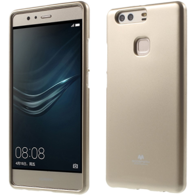 Huawei P9 Plus auksinis Mercury kieto silikono (TPU) dėklas - nugarėlė / Priedai.lt
