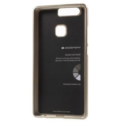Huawei P9 Plus auksinis Mercury kieto silikono (TPU) dėklas - nugarėlė / Priedai.lt