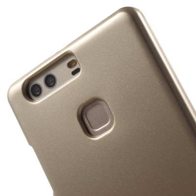 Huawei P9 Plus auksinis Mercury kieto silikono (TPU) dėklas - nugarėlė / Priedai.lt