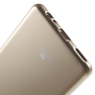 Huawei P9 Plus auksinis Mercury kieto silikono (TPU) dėklas - nugarėlė / Priedai.lt