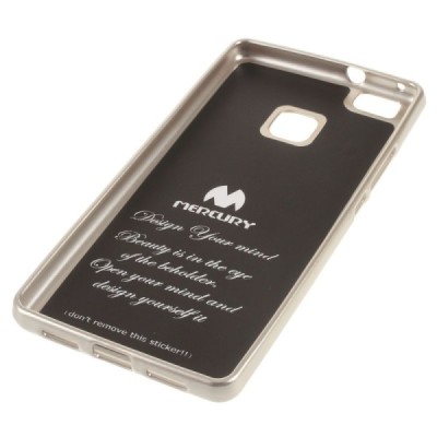 Huawei P9 lite Mercury zelts cieta silikona (TPU) apvalks / vacins.lv