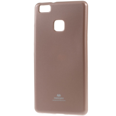 Huawei P9 lite rausvai auksinis Mercury kieto silikono (TPU) dėklas - nugarėlė / Priedai.lt