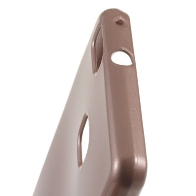 Huawei P9 lite rausvai auksinis Mercury kieto silikono (TPU) dėklas - nugarėlė / Priedai.lt