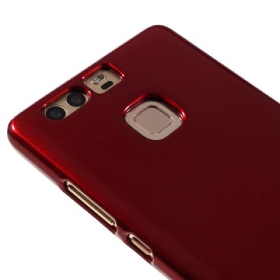 Huawei P9 raudonas Mercury kieto silikono (TPU) dėklas - nugarėlė / Priedai.lt