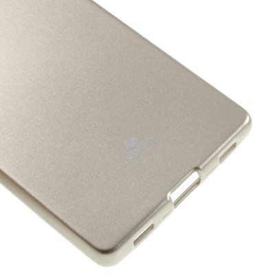 Huawei P8 Mercury zelta cieta silikona (TPU) apvalks / vacins.lv